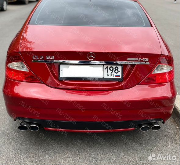 Бампер задний AMG 6.3 Mercedes CLS W219