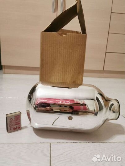 Колба термоса стеклянная 2 л новая