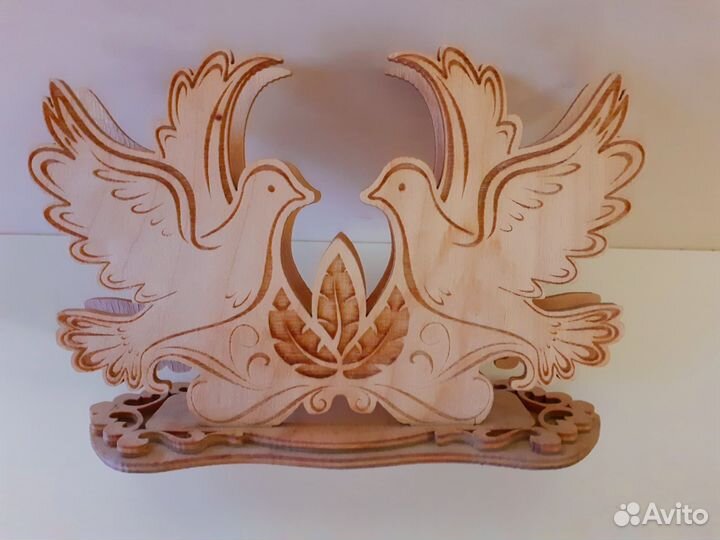Салфетница резьба по дереву
