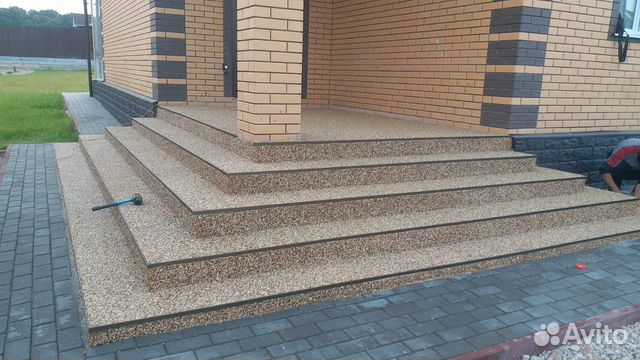 Каменный ковер - покрытие из каменной крошки в Москве | Услуги | Авито