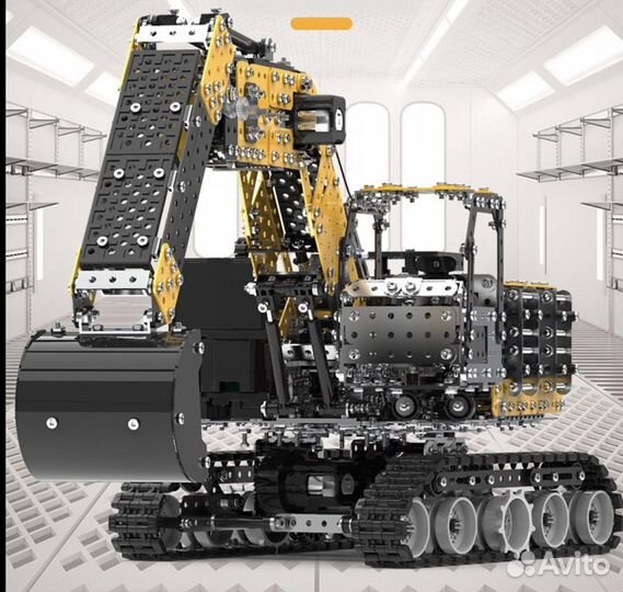 Конструктор металлический цветной