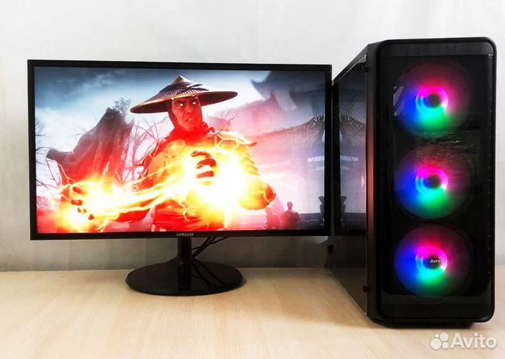 Игровой пк I5-7400 / GTX 1660 super / 16 GB / SSD