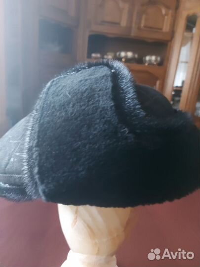 Меховая мужская кепка