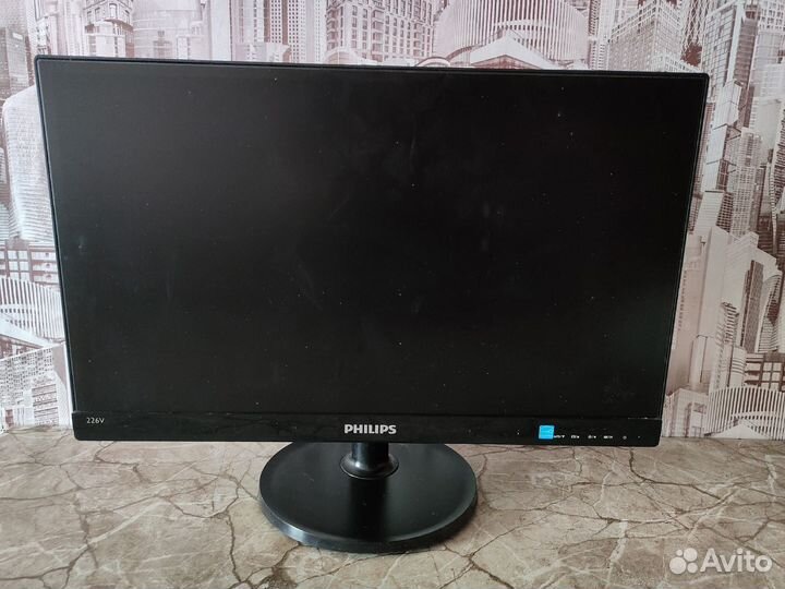 Монитор Philips 226V6Q FullHD IPS