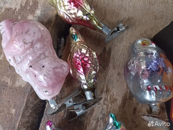 Елочные игрушки СССР