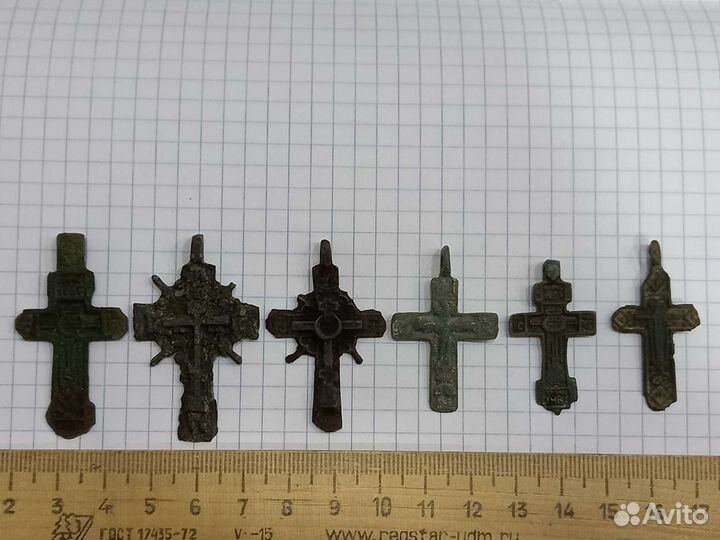 Набор крестиков от 16 до нач.20 в.в