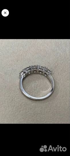 Кольцо с бриллиантами 1.55карата сертификат