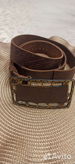Ремень женский кожаный
