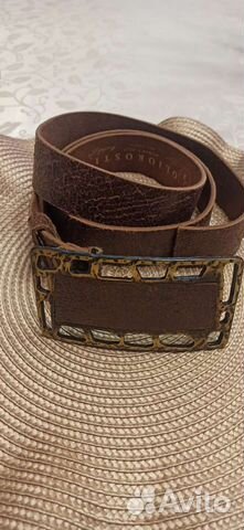 Ремень женский кожаный