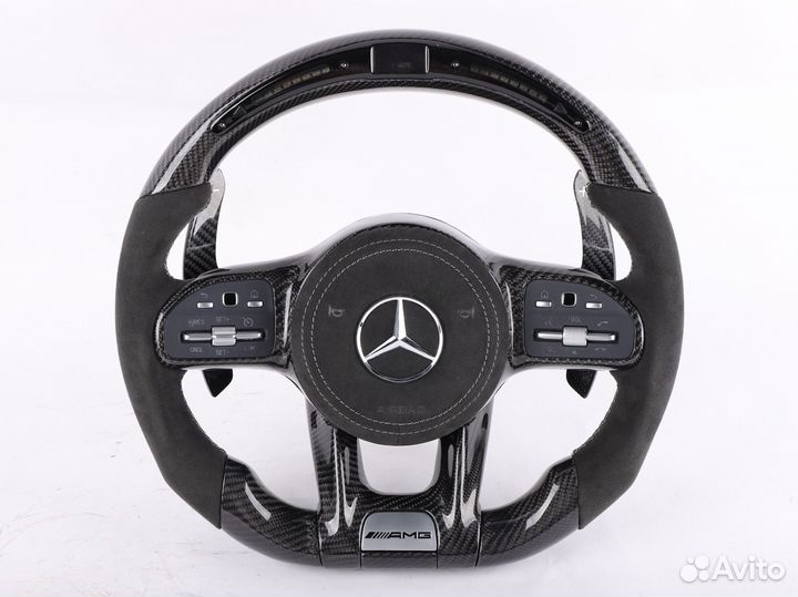 Руль Mercedes Amg (2018+) с тахометром