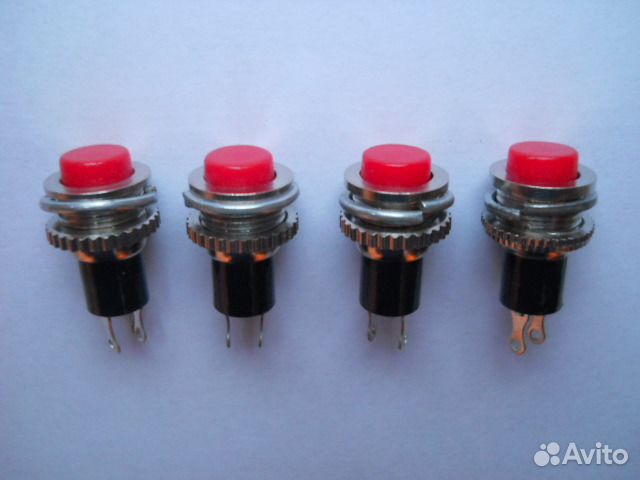 Кнопки электрические коммутационные новые, 4 штуки