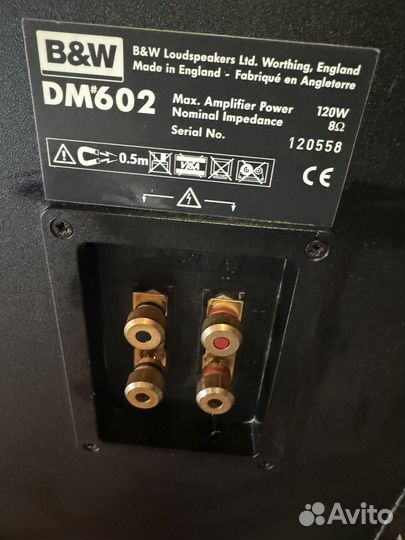 Акустическая система/колонки Bowers& Wilkins dm602