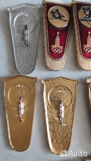 Значки СССР. Олимпиада 80