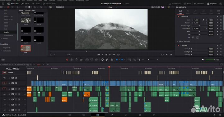 Монтаж видео / Слайд-шоу / reels