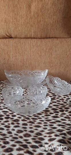 Хрустальная салатница