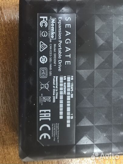 Внешний HDD Seagate 1 Tb