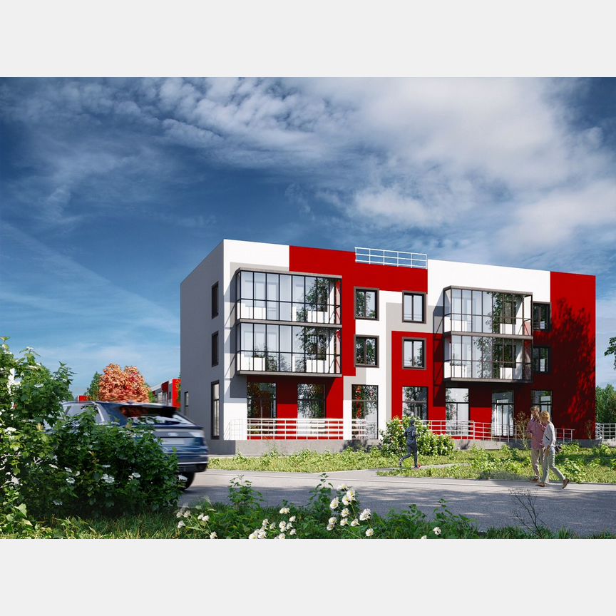 3-к. квартира, 78,9 м², 3/3 эт.