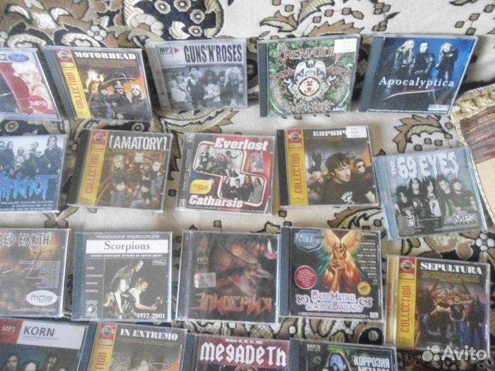 CD MP3 рок и метал