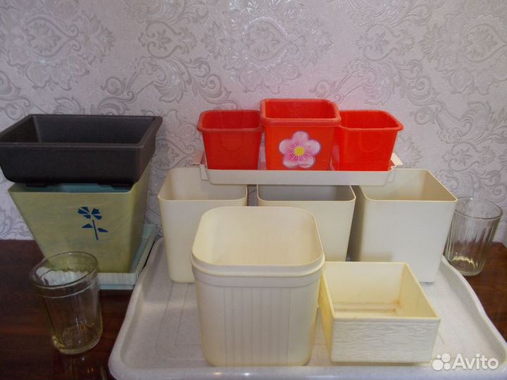 Цветочные горшки