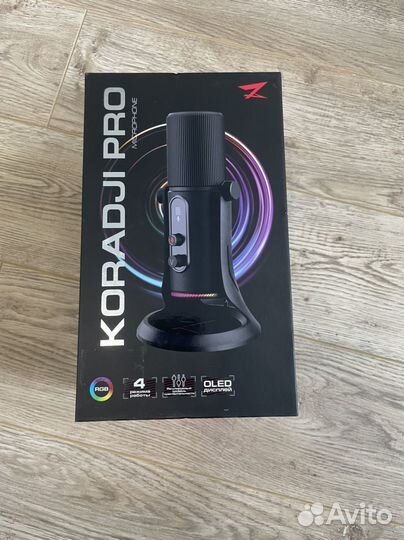 Микрофон zet gaming koradji pro