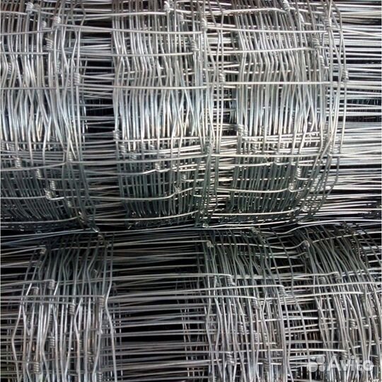 Сетка шарнирная для забора 1,55 м рулон 50 метров