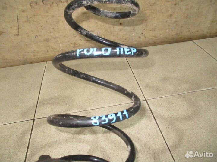 Пружина передняя VW Polo Sedan