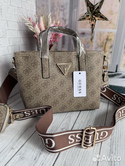 Сумка женская Guess 3 в 1 guess latona mini tote