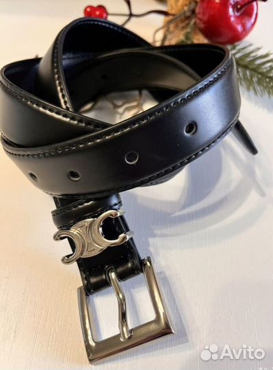 Ремень женский celine кожаный