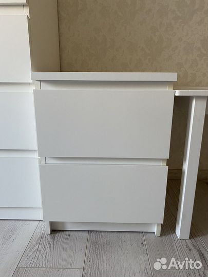 Тумба прикроватная IKEA белая