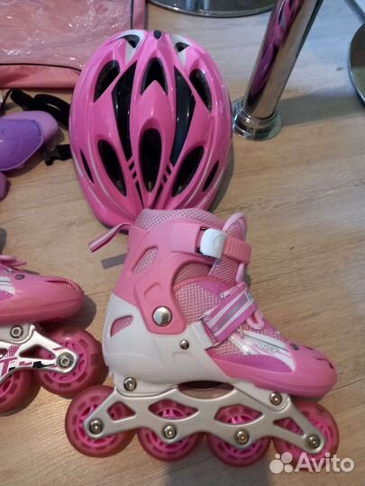 Ролики раздвижные 30-33 с защитой