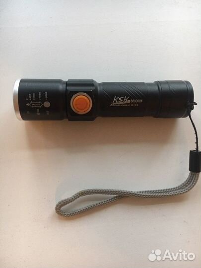 Фонарик новый мини USB