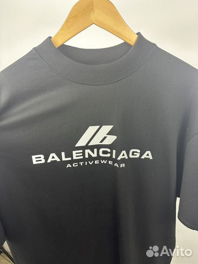 Футболка Balenciaga active wear black