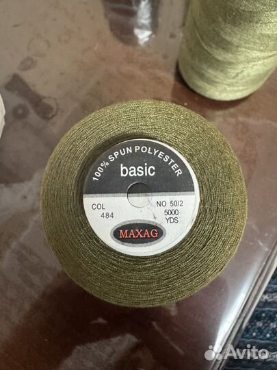 Швейные нитки 40/2