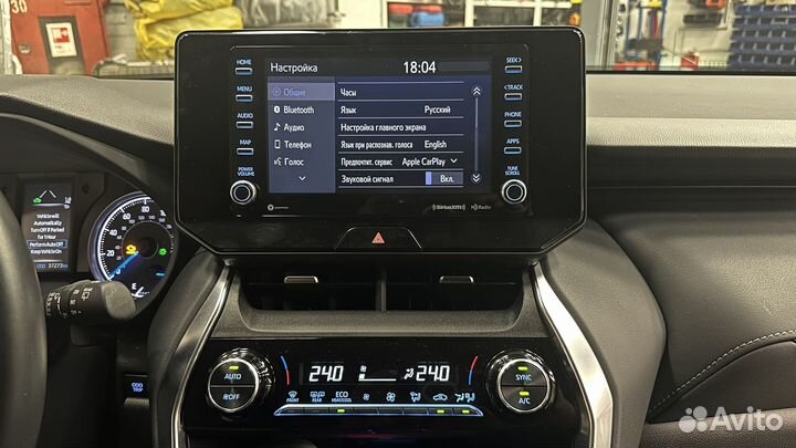 Русификация Toyota Venza 2022