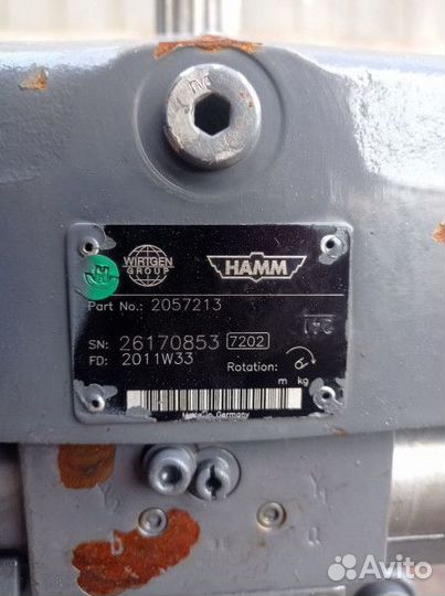 Гидравлический насос hamm