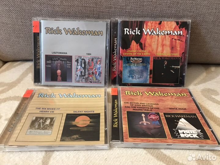 Rick Wakeman 4 CD Рик Уэйкман коллекция (ex- Yes)