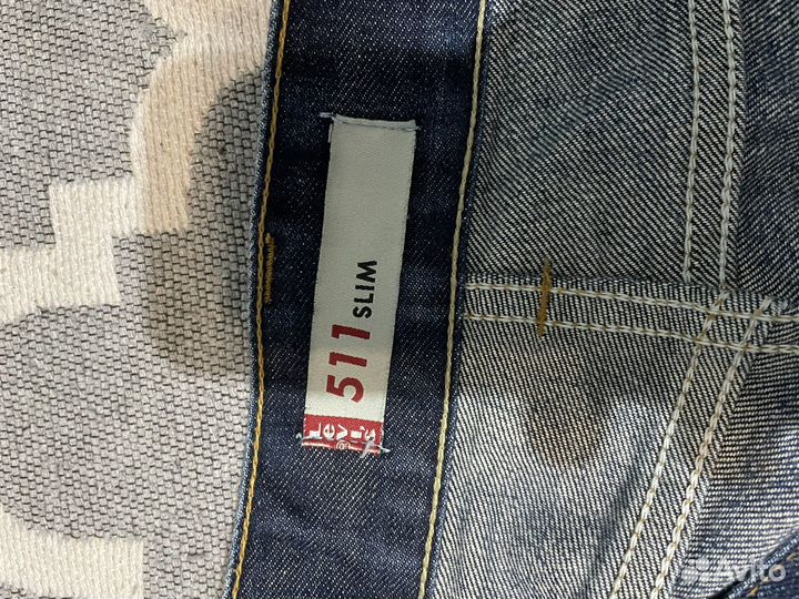 Джинсы Levi's 511 Slim low waist W34 L32