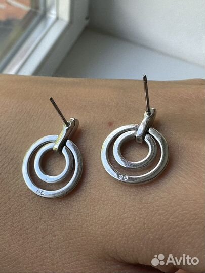 Серьги сваровски swarovski