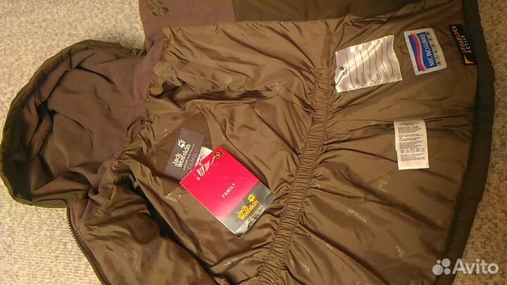 Детское пальто Jack Wolfskin