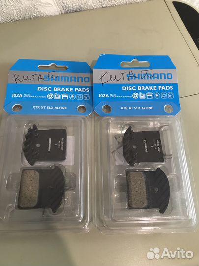 Колодки shimano J02A Resin, реплика