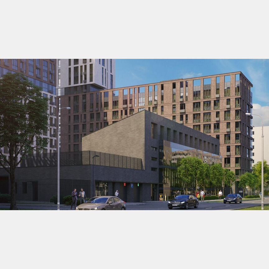 1-к. квартира, 72,2 м², 10/20 эт.