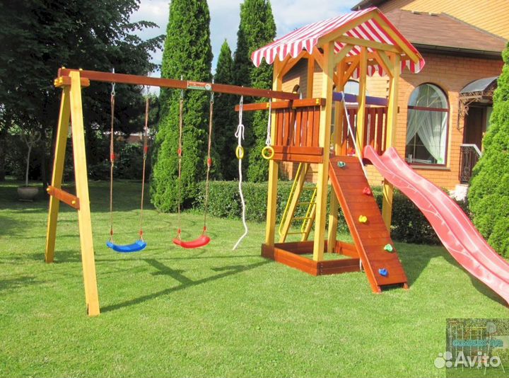 Детская площадка с установкой