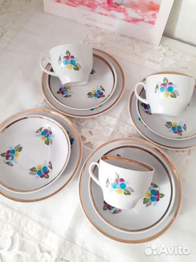 Набор посуды советский