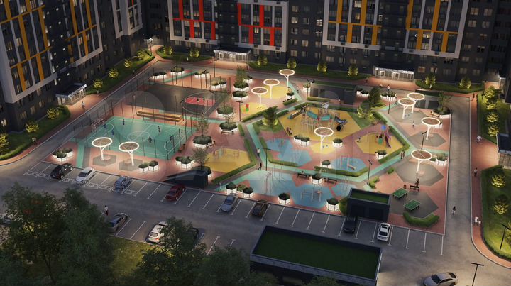 2-к. квартира, 76,6 м², 10/16 эт.