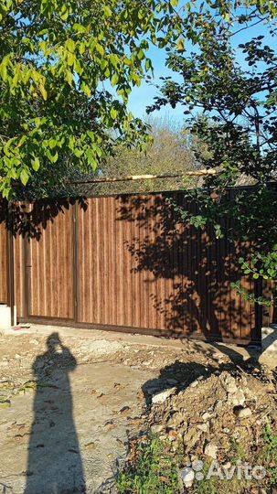 Забор, навесы, ворота,калитки