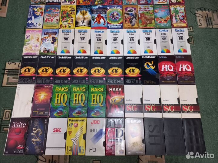 Кассеты VHS