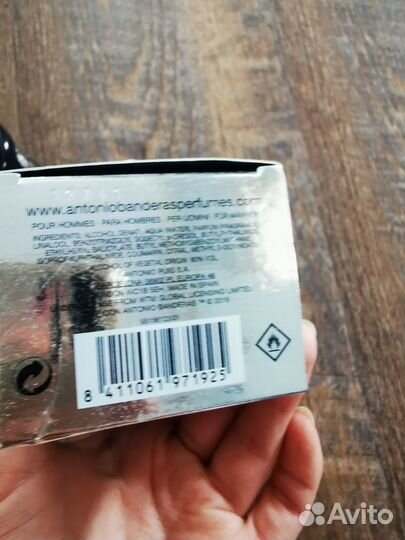 Туалетная вода antonio banderas оригинал