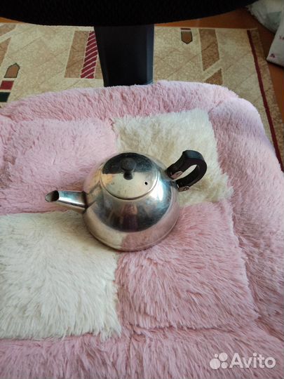 Чайник мельхиоровый