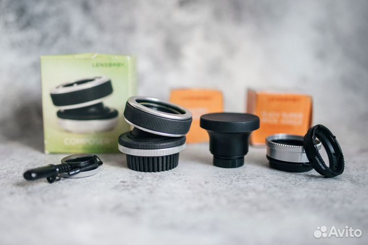Объектив LensBaby Composer для Nikon и насадки