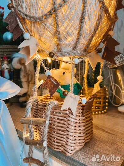 Шар новогодний аэростат